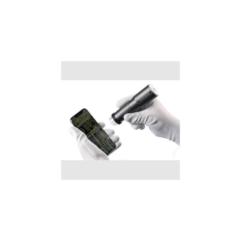 Dino-Lite Microscopio AF4915ZTL + WF-20, 1,3 MP, 10-140x, 8 LED, 30 fps, USB 2.0/WiFi