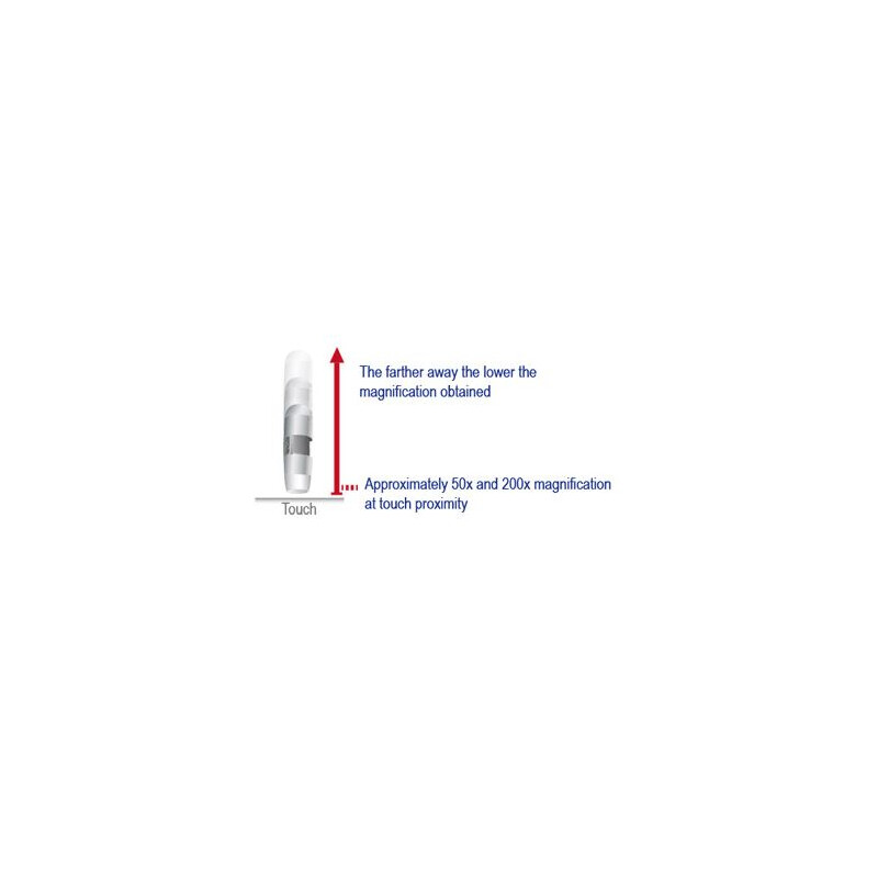 Dino-Lite Microscopio AM4013MT, 1,3 MP, 20-70x y 200x, aluminio