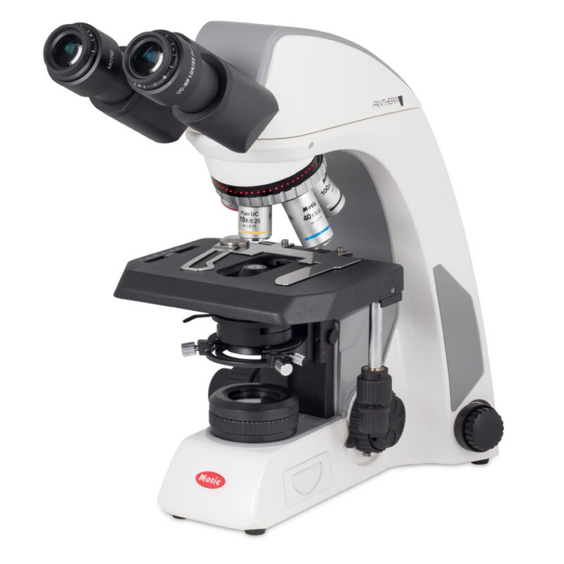 Motic Microscopio Panthera DL, Binocular, Digital, Infinity, Plano, Achro, 40x-1000x, 10x/22mm, Halogen/LED, WI-Fi, 4MP