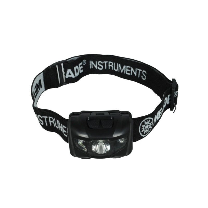 Meade Lámpara frontal LED (blanco y rojo)