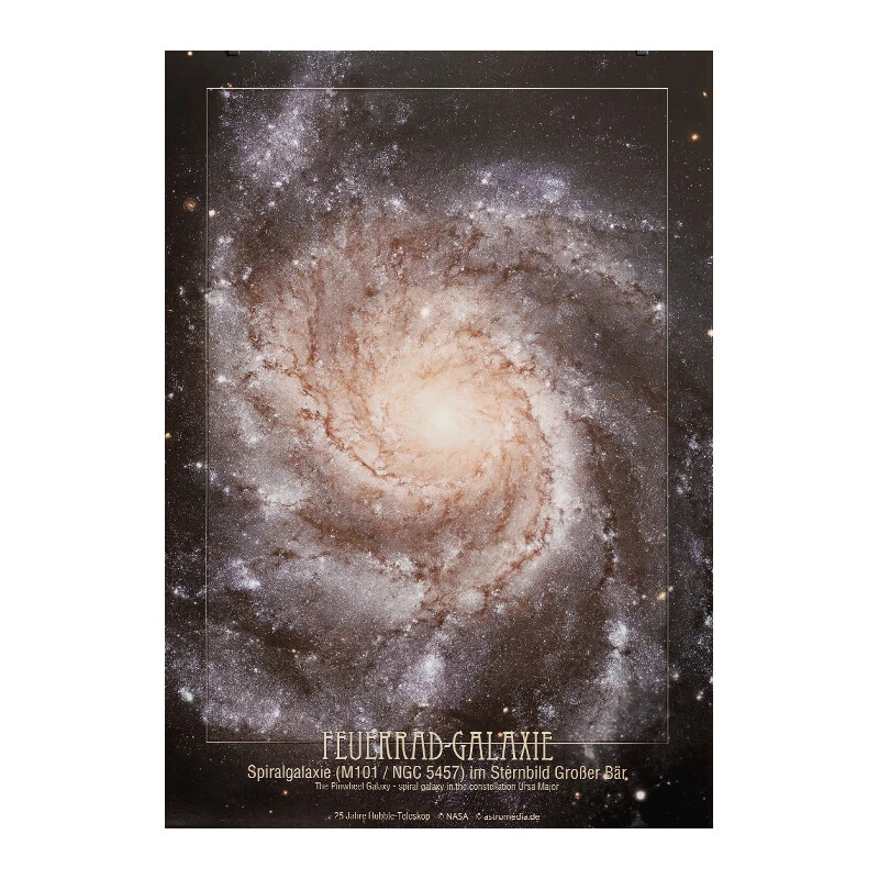 AstroMedia Póster La galaxia del Volcán