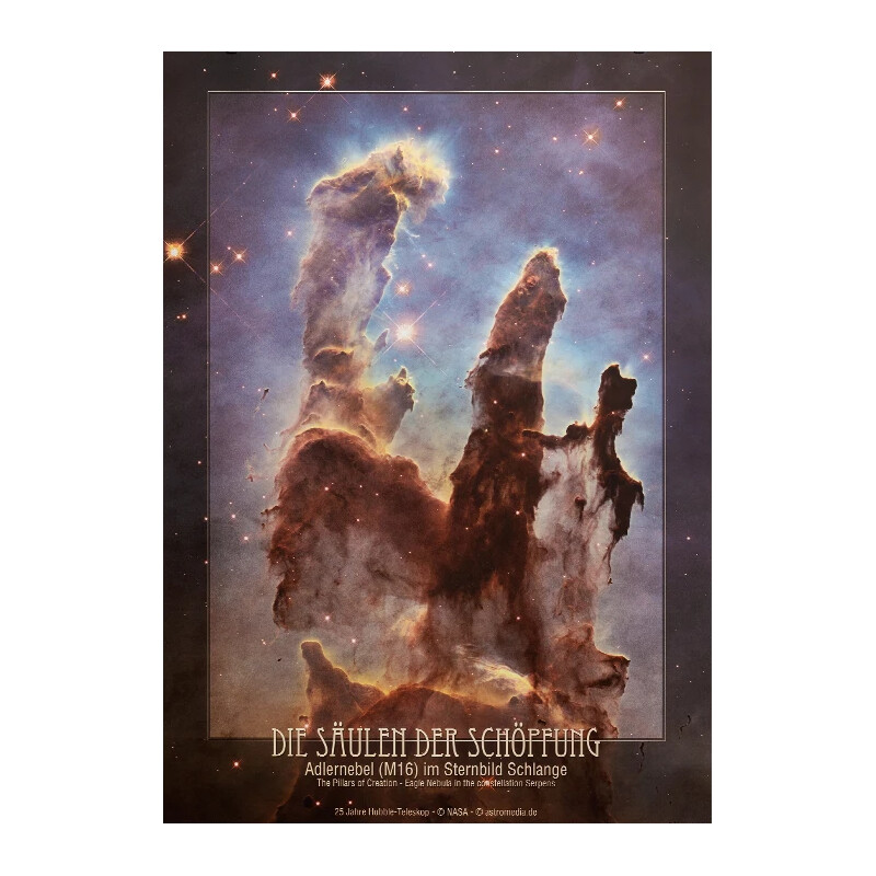 AstroMedia Póster Los pilares de la creación