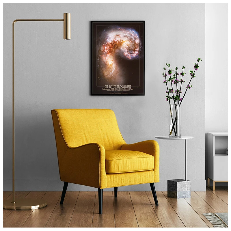 AstroMedia Póster Las galaxias antena