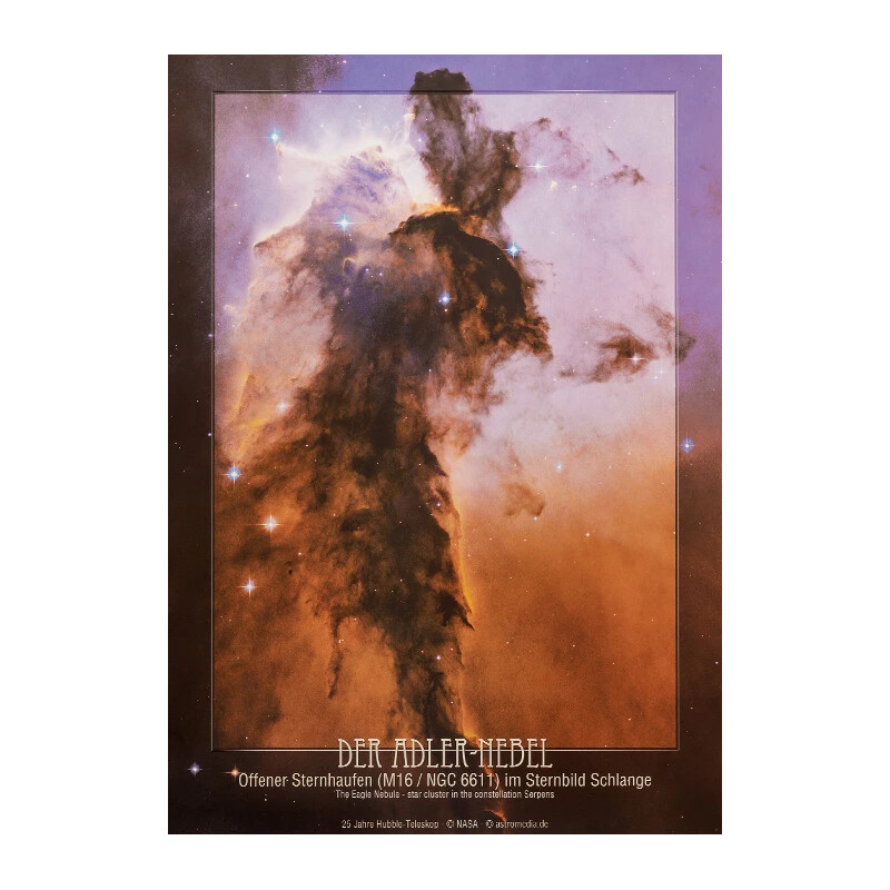 AstroMedia Póster La nebulosa del Águila