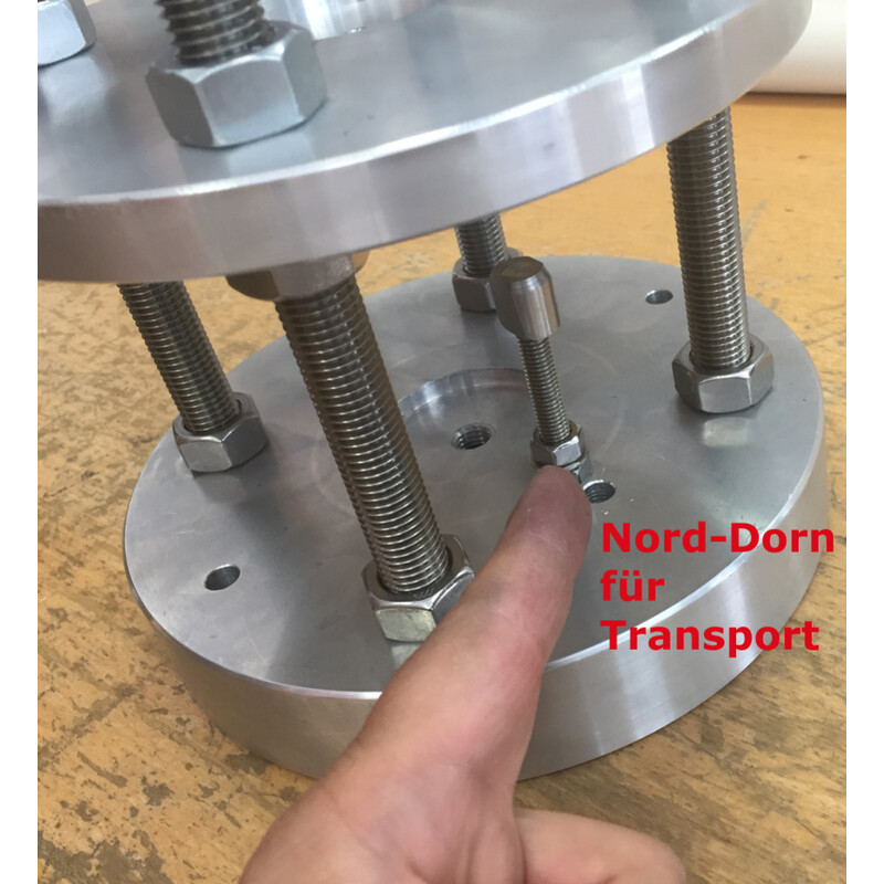 Lacerta Adaptadores de columna de hormigón para EQ-6, NEQ-6, NEQ-6 R y EQ-8