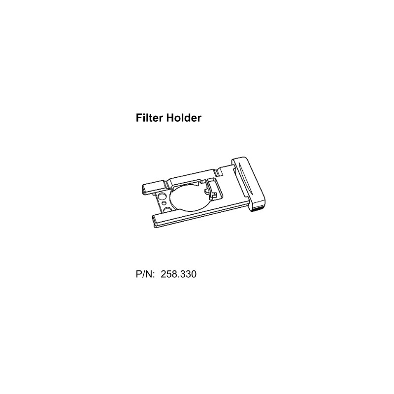 SCHOTT Alojamiento de filtro vacío para KL, para filtro insertable Ø = 28 mm