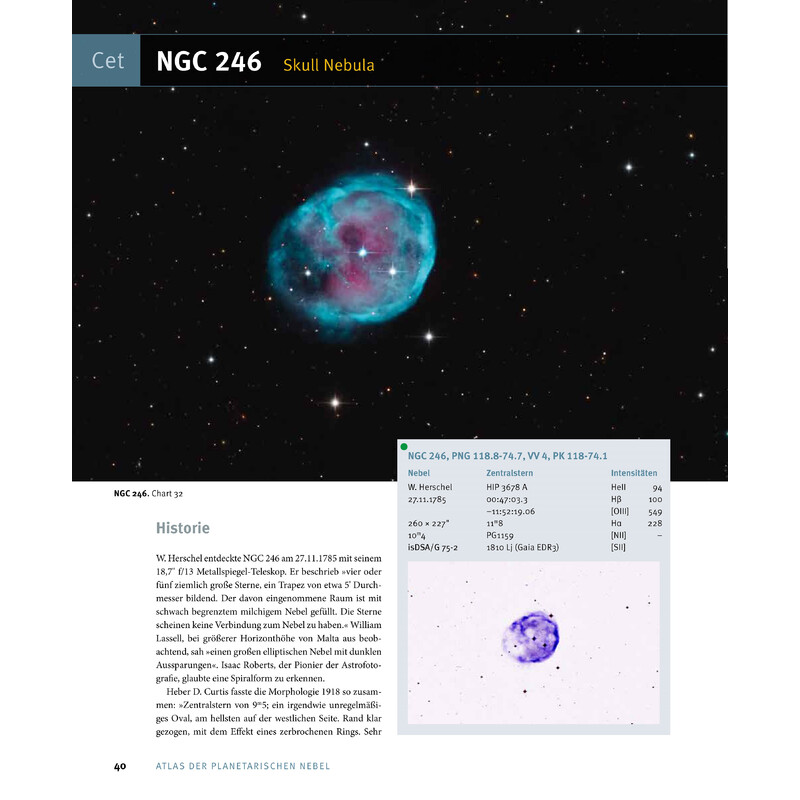 Oculum Verlag Atlas de las nebulosas planetarias, volumen 1