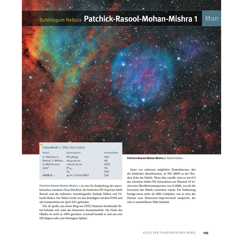 Oculum Verlag Atlas de las nebulosas planetarias, volumen 1