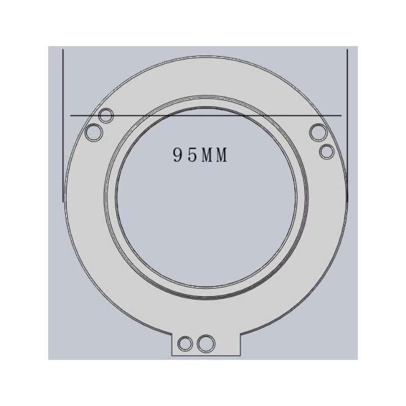 Artesky Adapter Skywatcher para 2" UltraLight V3 OAZ