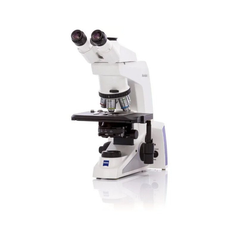 ZEISS Microscopio , Axiolab 5, PH, trino, infinity, plan, 2.5x, 5x, 10x ,40x, 10x/22, Dl, LED, 10W, Axiocam208