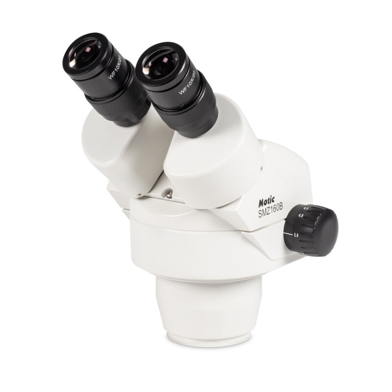 Motic Cabazal estereo microsopio Stereozoom Kopf SMZ-160-BH, 0.75x-4.5x