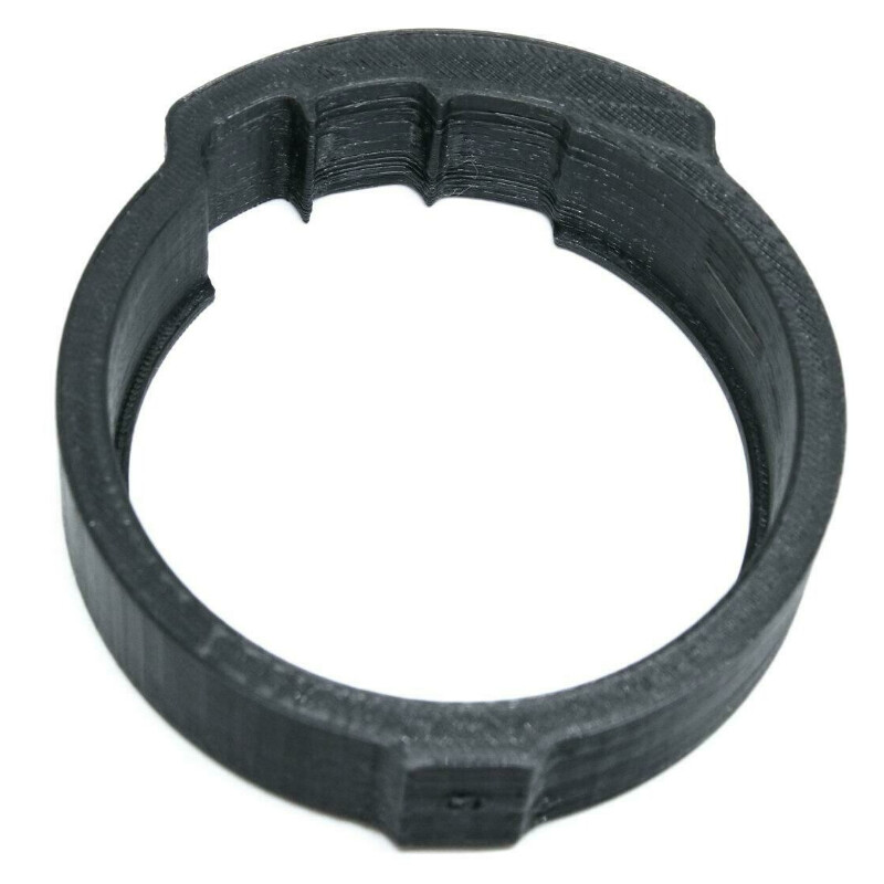 Alivio de tensión y guía de cables para cámaras ASI refrigeradas con un diámetro de 86 mm