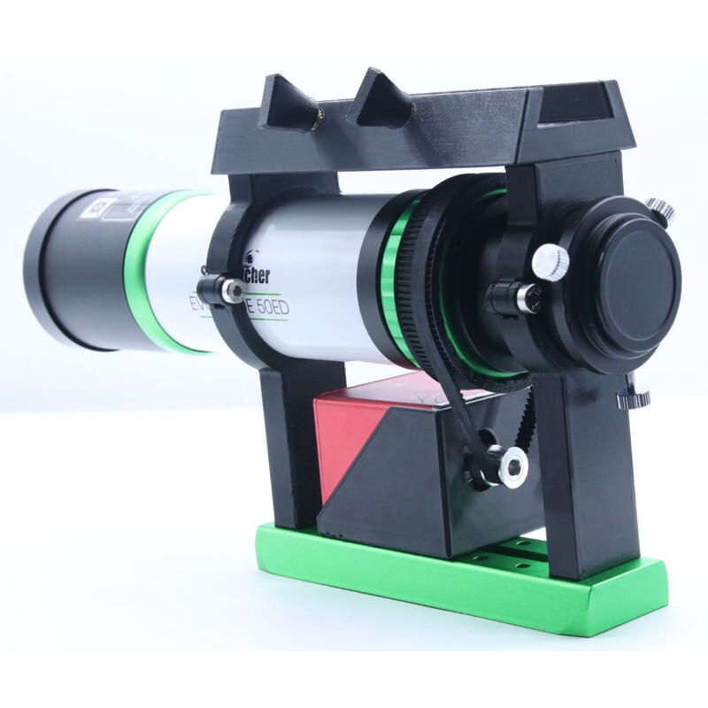 Astroprints Kit de montaje del motor EAF con abrazadera y zapata para buscadores para Skywatcher Evoguide 50ED
