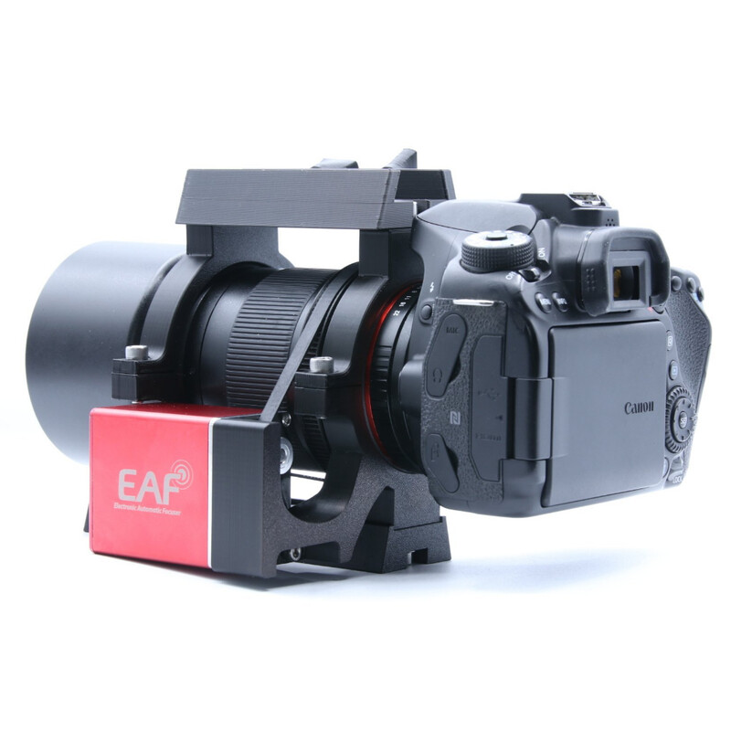 Astroprints Kit de montaje del motor EAF con abrazadera, riel y zapata para buscadores para objetivos Samyang de 135 mm