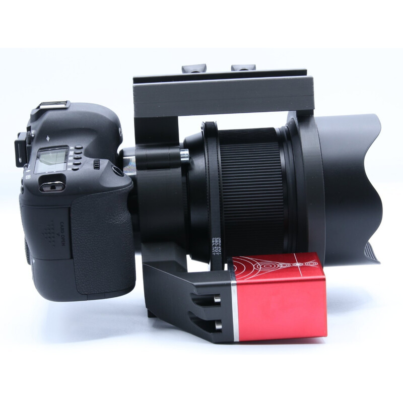 Astroprints Kit de montaje del motor EAF con abrazadera, raíl y zapata para buscadores para objetivos Sigma Art de 85 mm