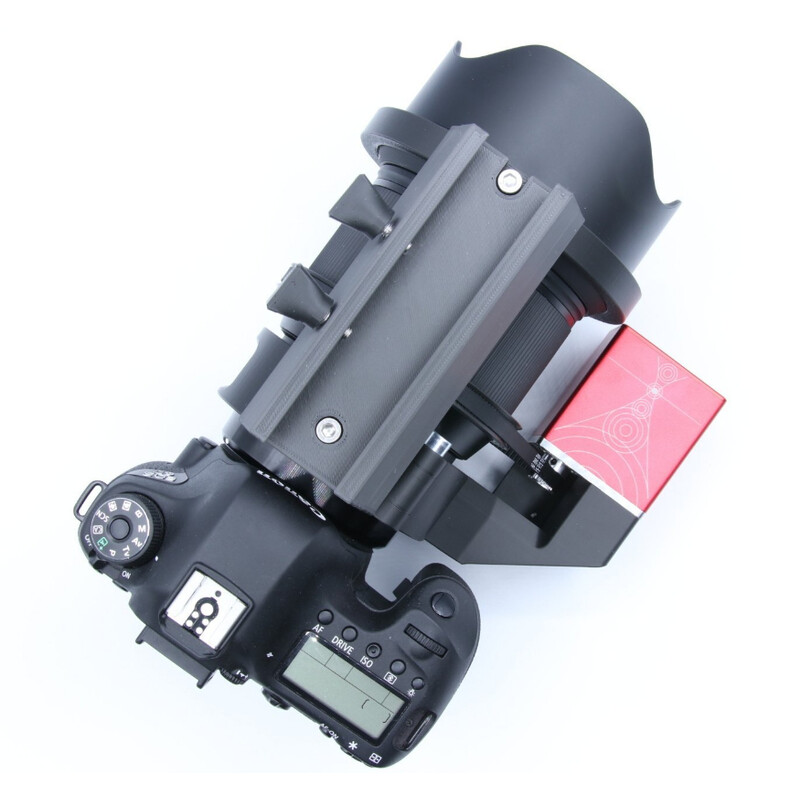Astroprints Kit de montaje del motor EAF con abrazadera, raíl y zapata para buscadores para objetivos Sigma Art de 85 mm