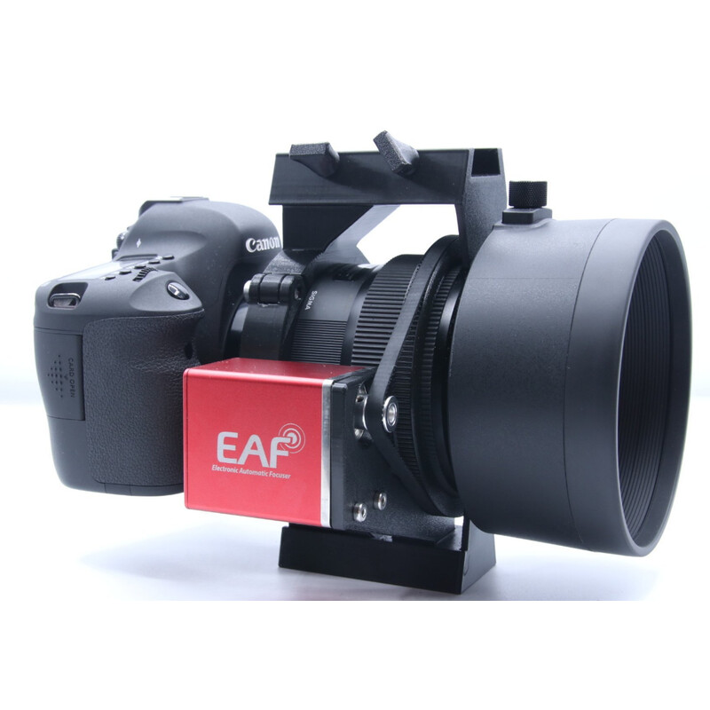 Astroprints Kit de montaje del motor EAF con abrazadera, raíl y zapata para buscadores para objetivos Sigma de 105 mm