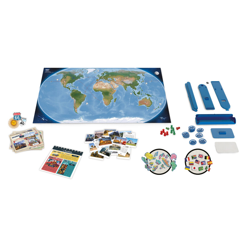 Buki Mapas infantiles Magnetische Weltkarte (70x38cm)