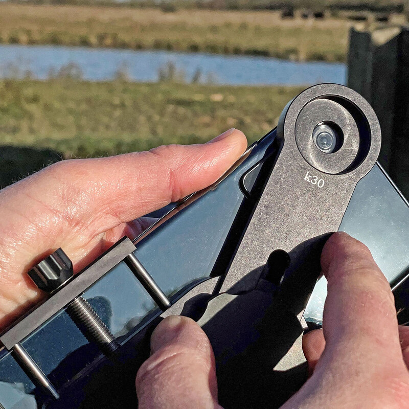 SMARTOSCOPE Adaptador de smartphone Vario II con TSN-AR-TCTX para Swarovski ATX/STX/ATC/STC/ATB/STB