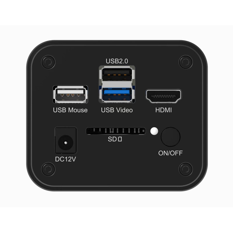 ToupTek Cámara ToupCam SCAM4K 8MPB, color, CMOS, 1/1.2", 2.9 µm, 30/30/30 fps, 8 MP, HDMI/USB 3.0/Wifi (optional)