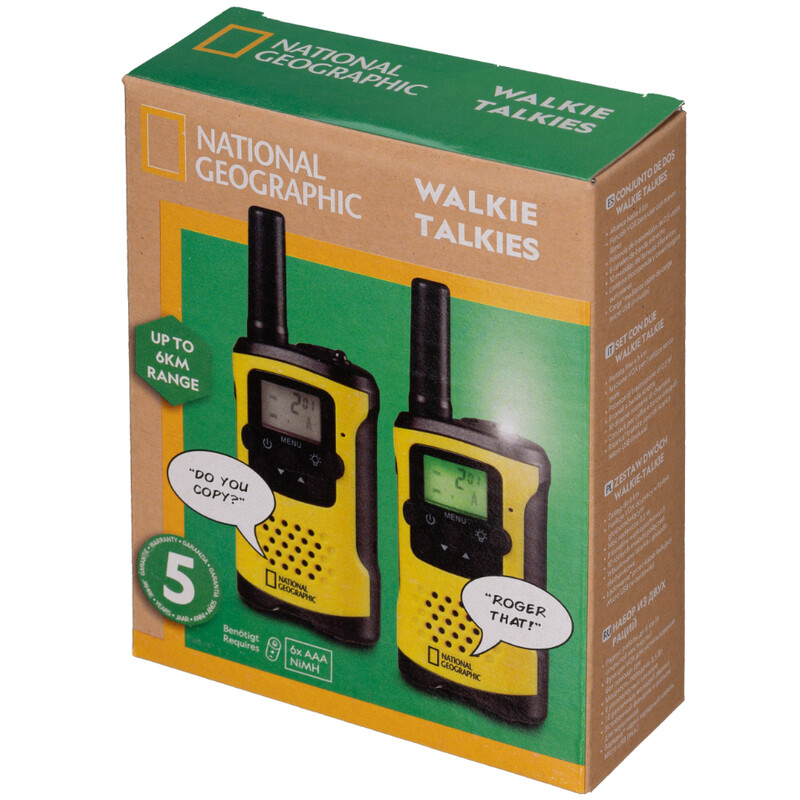 National Geographic Walkie-talkies 6 km