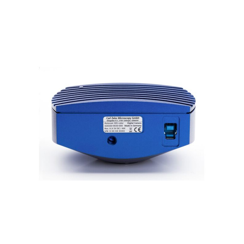 ZEISS Cámara Axiocam 305 color R2 (D), 5MP, color, CMOS, 2/3", USB 3.0, 3,45 µm, 36 fps