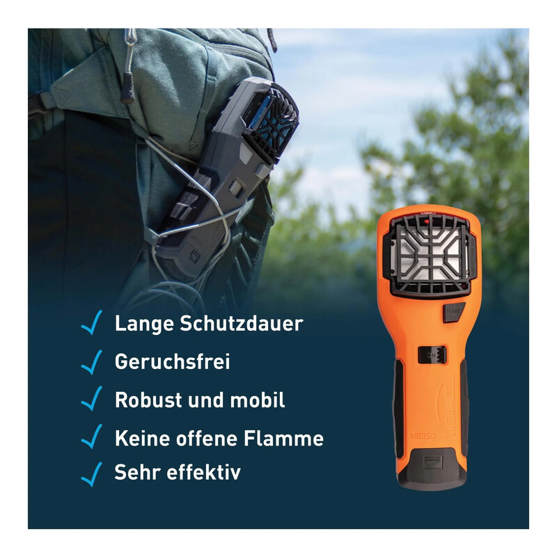 Thermacell Repelente de mosquitos Proactive MR-350 naranja