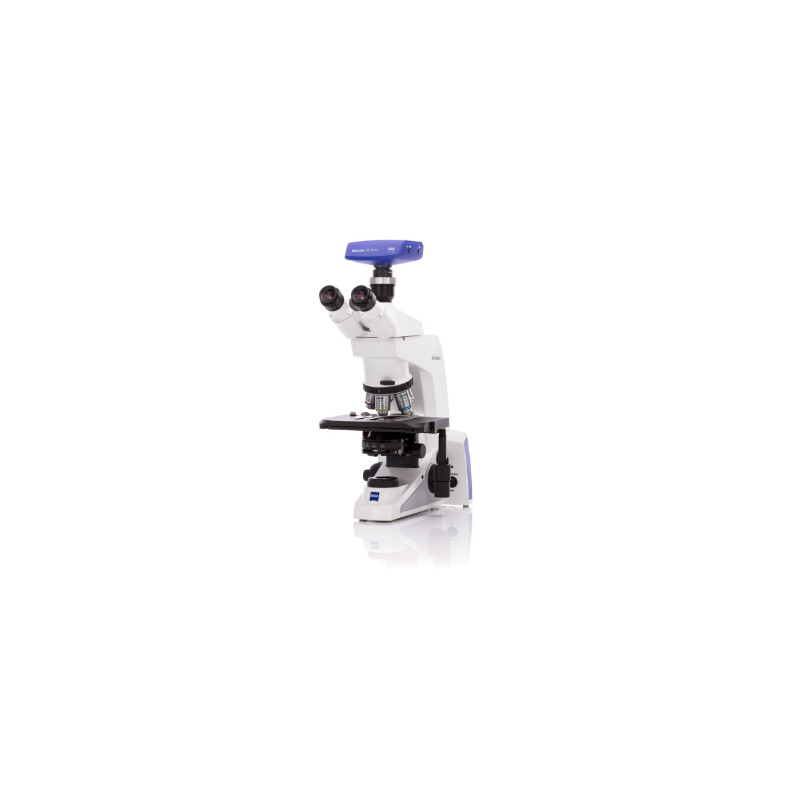 ZEISS Microscopio Mikroskop , Axiolab 5 für LED Auflicht Fluoreszenz, trino, 10x/22, infinity, plan, 5x, 10x, 40x, 100x, DL, 10W, inkl Kamera