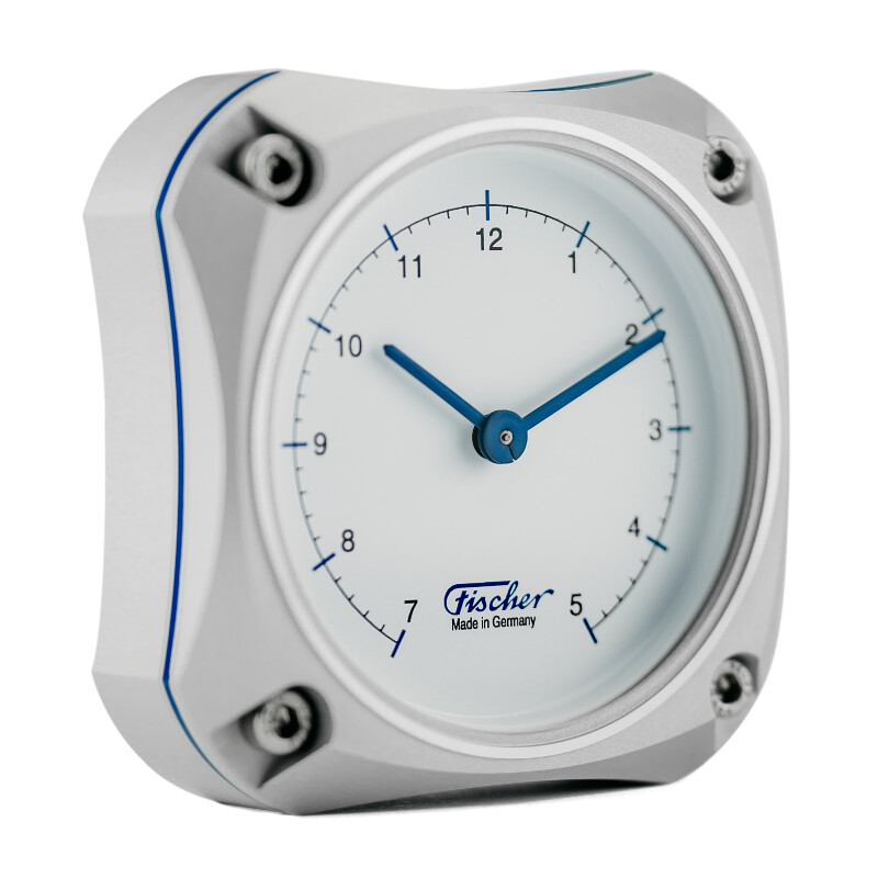 Fischer Reloj Cockpit Uhr Silver Edition