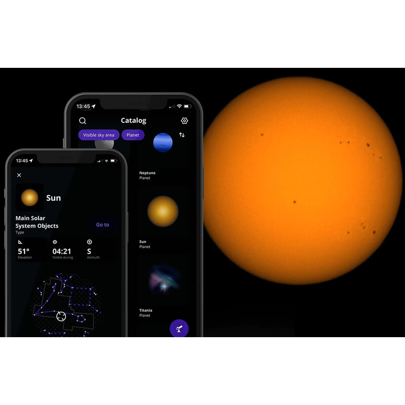 Unistellar Filtros solares Filtro solar inteligente para Odyssey/Odyssey Pro