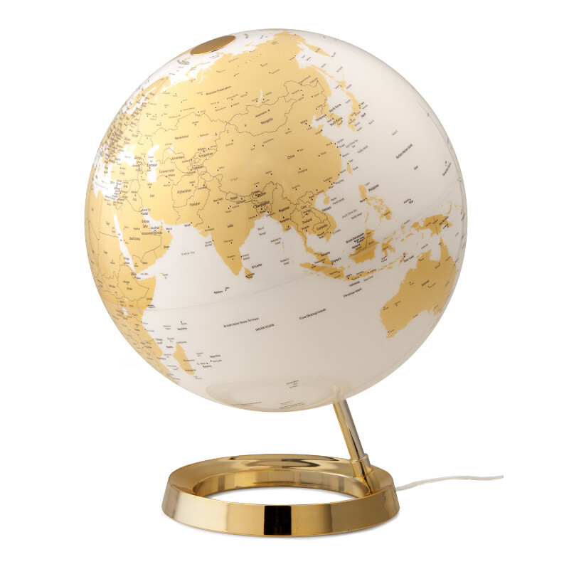 Atmosphere Globo terráqueo Light&Colour Metal Gold 30cm