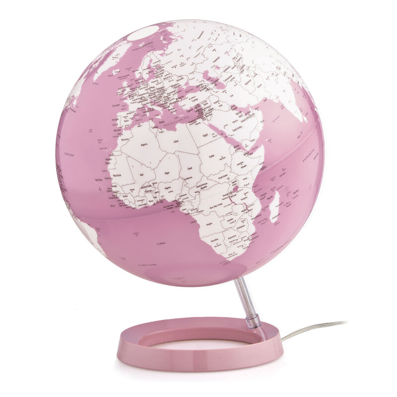 Atmosphere Globo terráqueo Light&Colour Pastel Coral 30cm