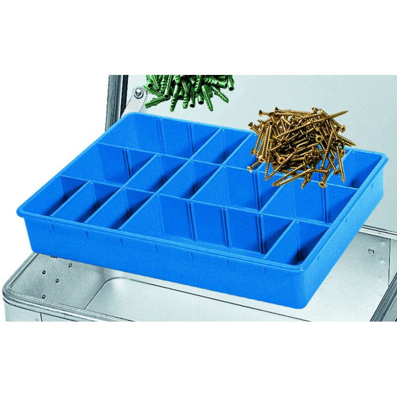 Zarges Caja para piezas pequeñas (430 x 330 x 60 mm)