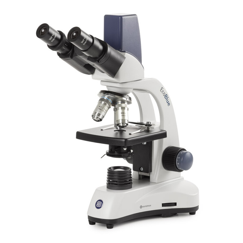 Euromex Microscopio EC.1607, binocular, digital, 40x-600x, DL, LED, 10x/18 mm, 5 MP