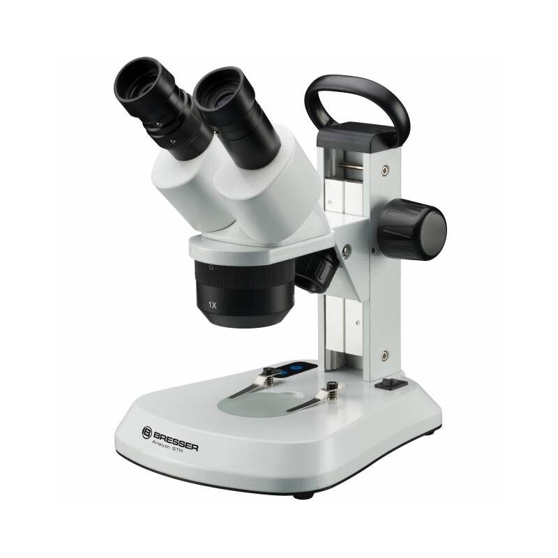 Bresser Microscopio estereo Analyth STR 10x-40x bino; Greenough; 50 mm; 10x/20; 10-40x; LED, cámara, 2 MP