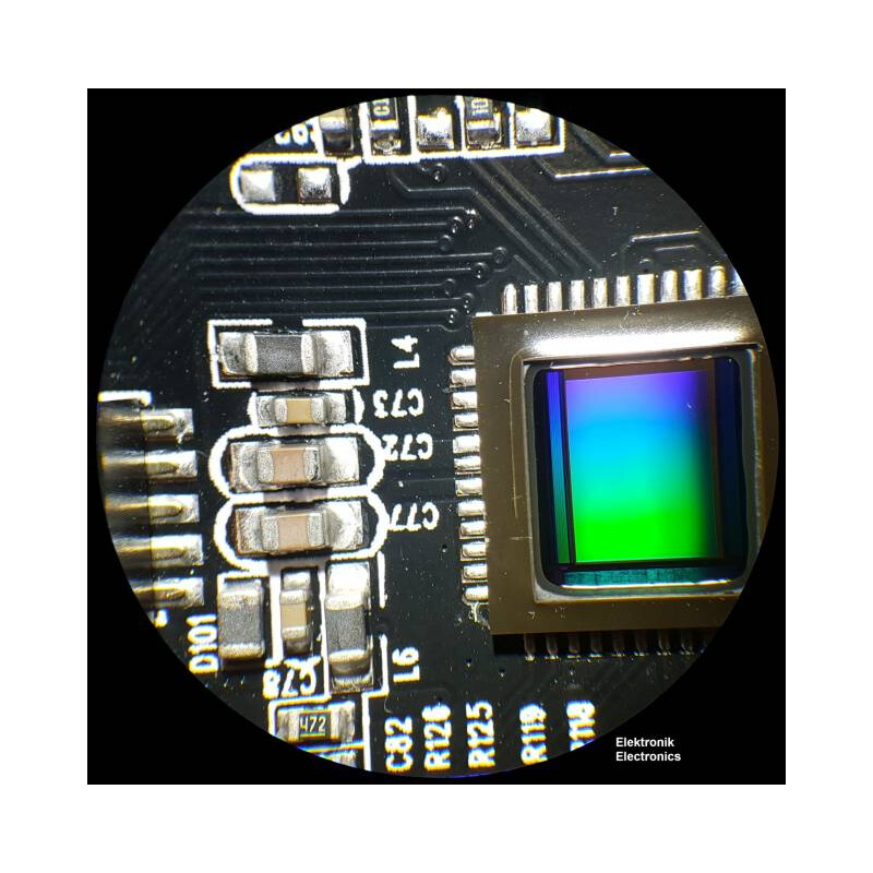 Bresser Microscopio estereo Analyth STR 10x-40x bino; Greenough; 50 mm; 10x/20; 10-40x; LED, cámara, 2 MP