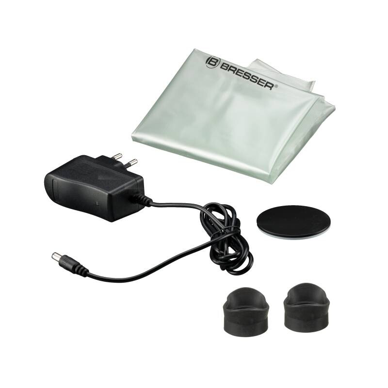 Bresser Microscopio estereo Analyth STR 10x-40x bino; Greenough; 50 mm; 10x/20; 10-40x; LED, cámara, 2 MP
