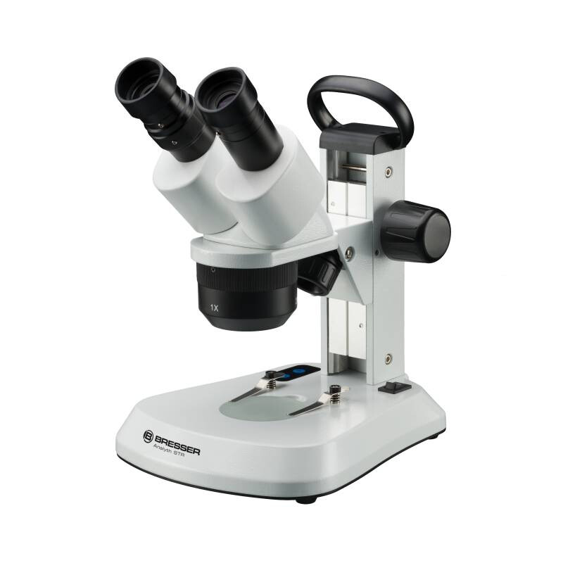Bresser Microscopio estereo Analyth STR 10x-40x bino; Greenough; 50 mm; 10x/20; 10-40x; LED, cámara, 2 MP