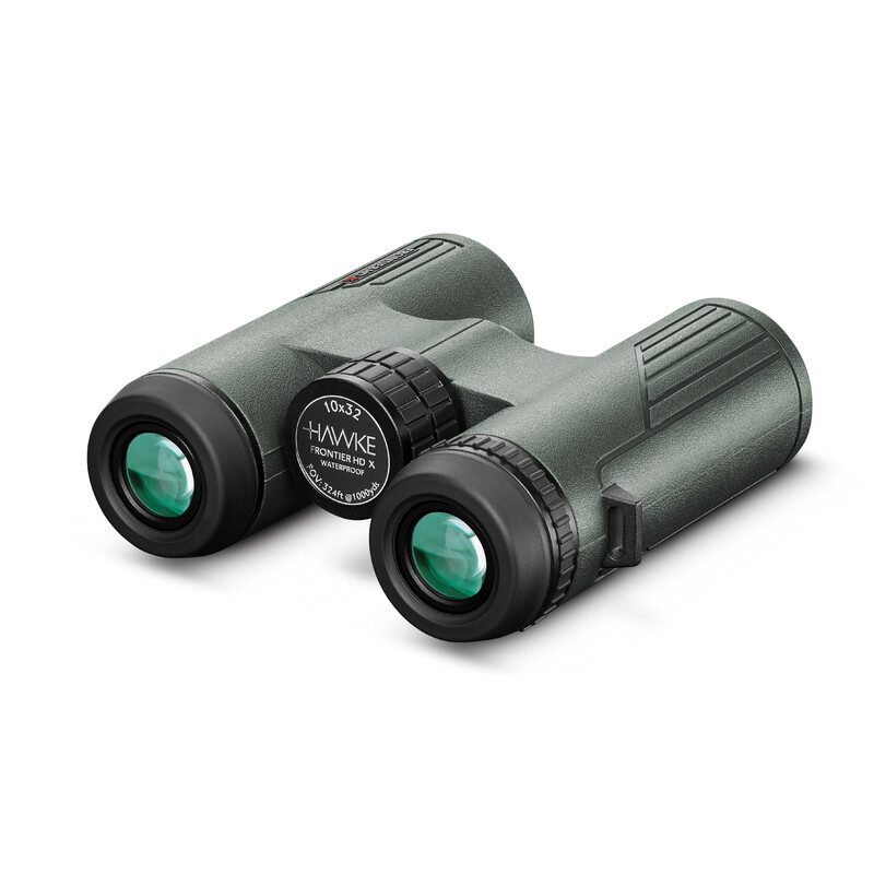 HAWKE Binoculares Frontier HD X 10x32 Green