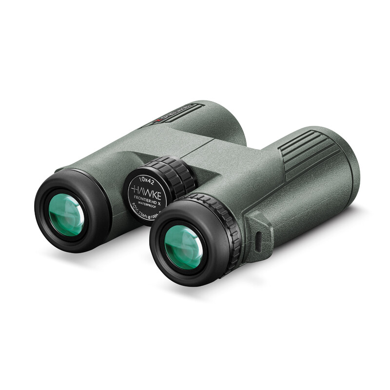 HAWKE Binoculares Frontier HD X 10x42 Green