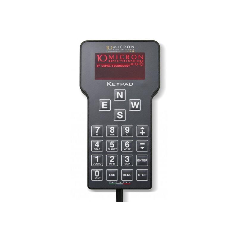 10 Micron Control manual independiente profesional de 4 líneas