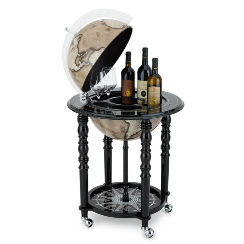 Zoffoli living Globo minibar Elegance Noir 40 cm