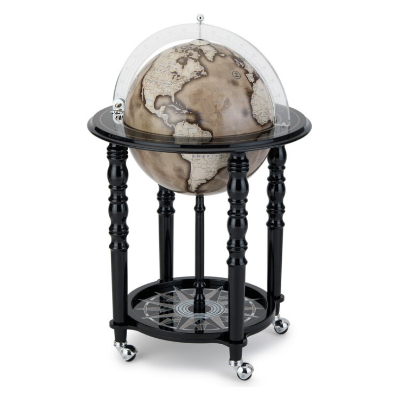 Zoffoli living Globo minibar Elegance Noir 40 cm