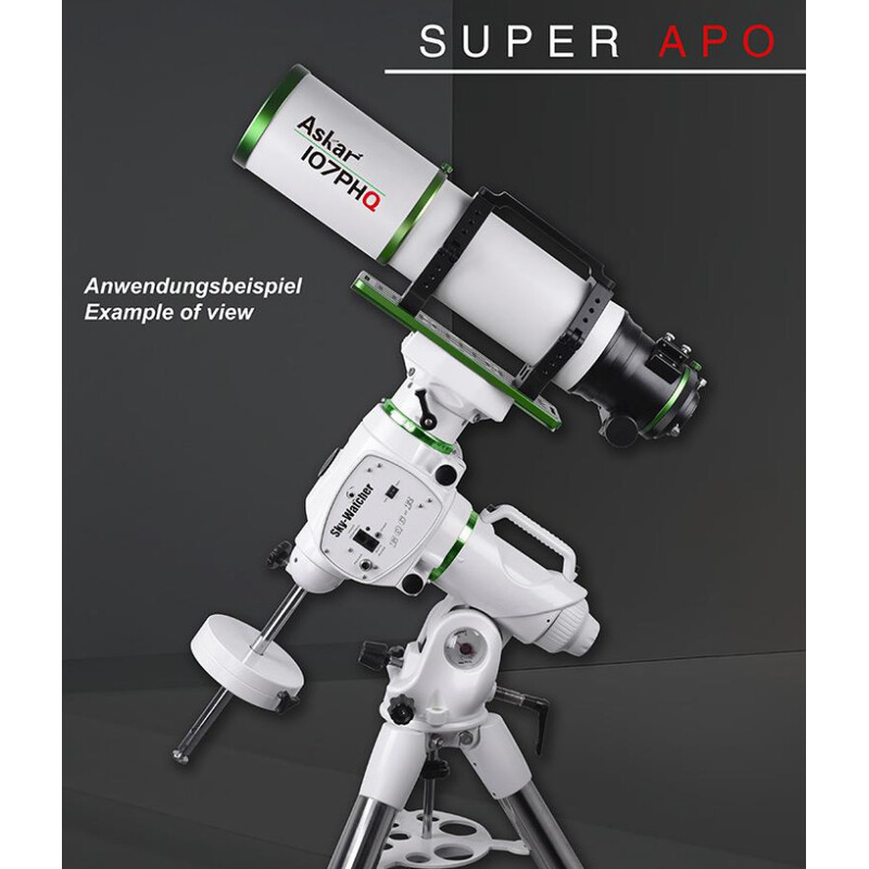 Askar Refractor apocromático AP 107/740 107PHQ OTA