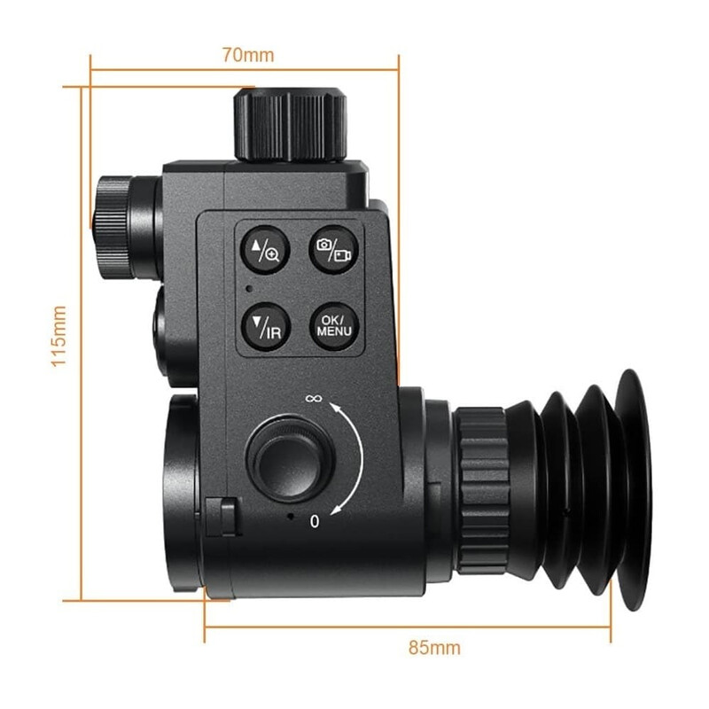 Sytong Dispositivo de visión nocturna HT-88-16mm/940nm/45mm Eyepiece German Edition