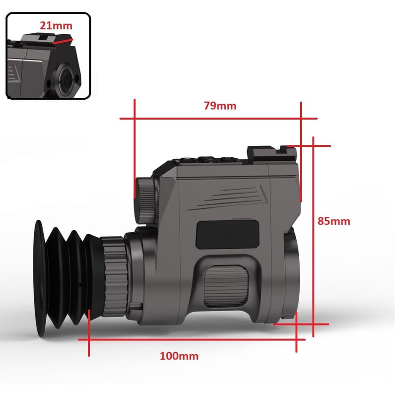 Sytong Dispositivo de visión nocturna HT-660-12mm / 42mm Eyepiece German Edition