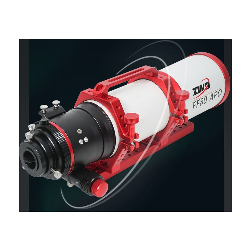 ZWO Refractor apocromático AP 80/600 FF80