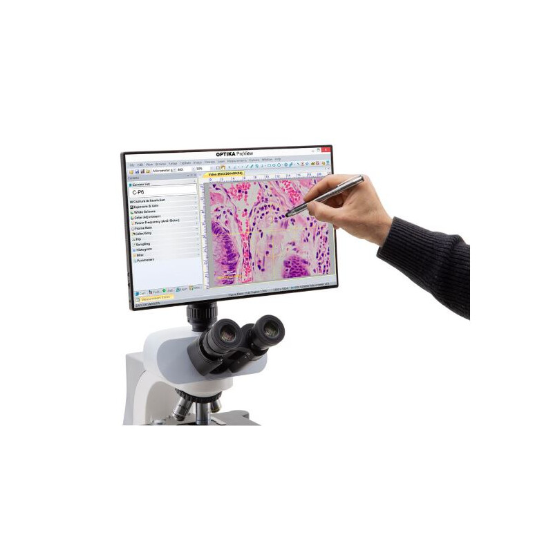 Optika Cámara TB-6PRO4K All-in-one 4K, Windows, 6.3 MP, 1/1.8", 2.4 µm, USB, 15.6" touch screen