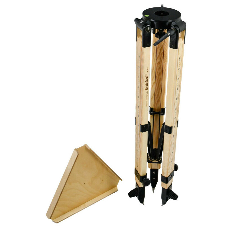 Berlebach Trípode Uni 28 con placa de apoyo plana 3/8"