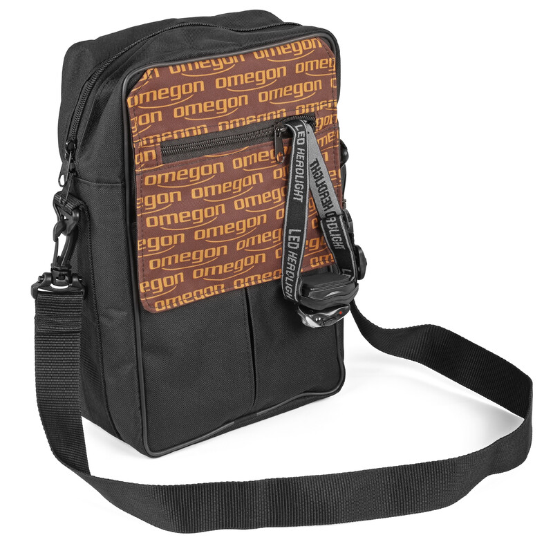 Omegon Bolso de transporte Kara para accesorios/Powerbank/literatura/prismáticos